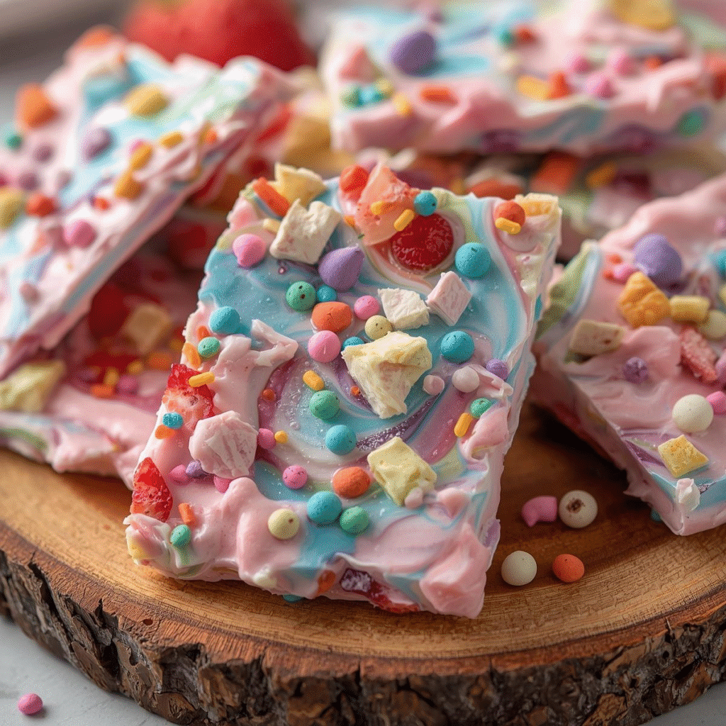 The Best Frozen Yogurt Bark Recipe for Kids and Adults image