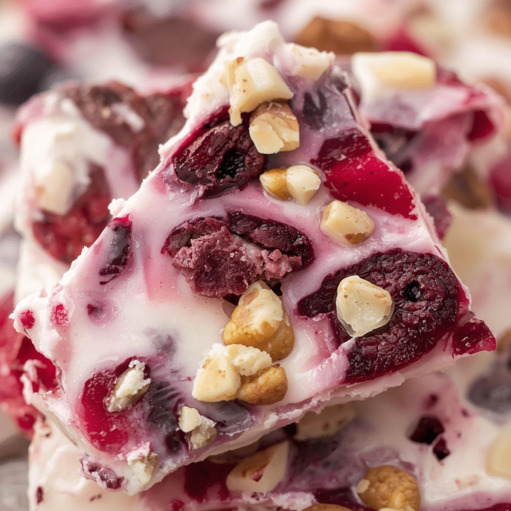 The Best Frozen Yogurt Bark Recipe for Kids and Adults image
