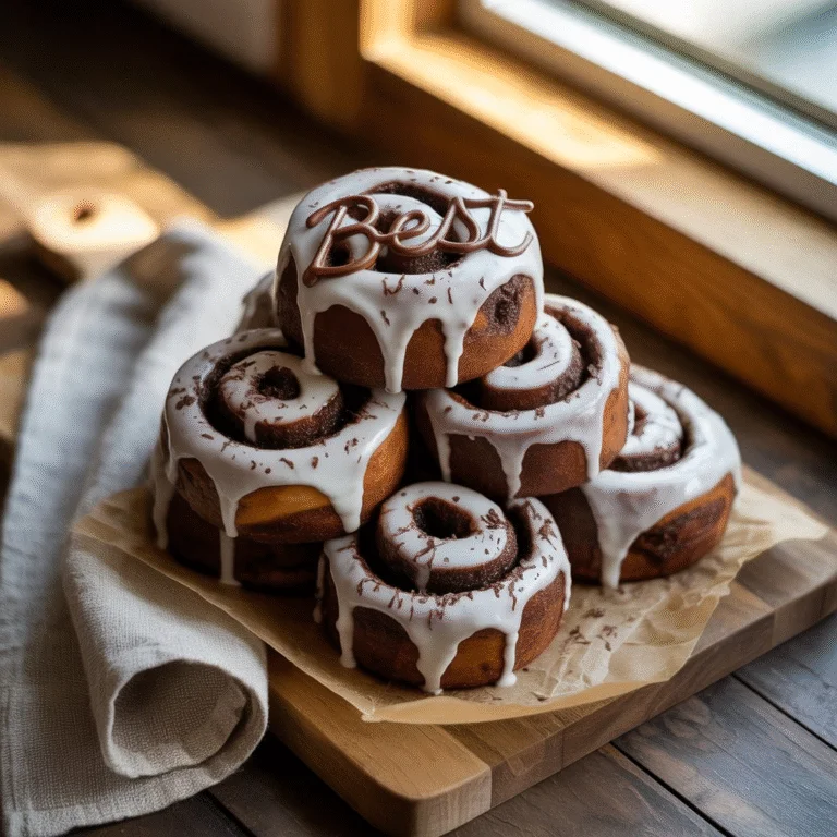 The Ultimate Chocolate Cinnamon Roll Recipe Ready in 3 Hours image