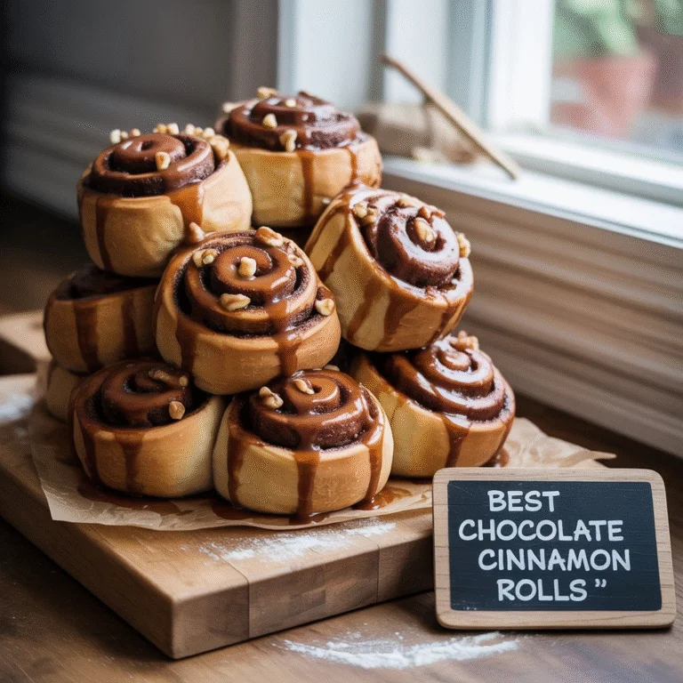 The Ultimate Chocolate Cinnamon Roll Recipe Ready in 3 Hours image