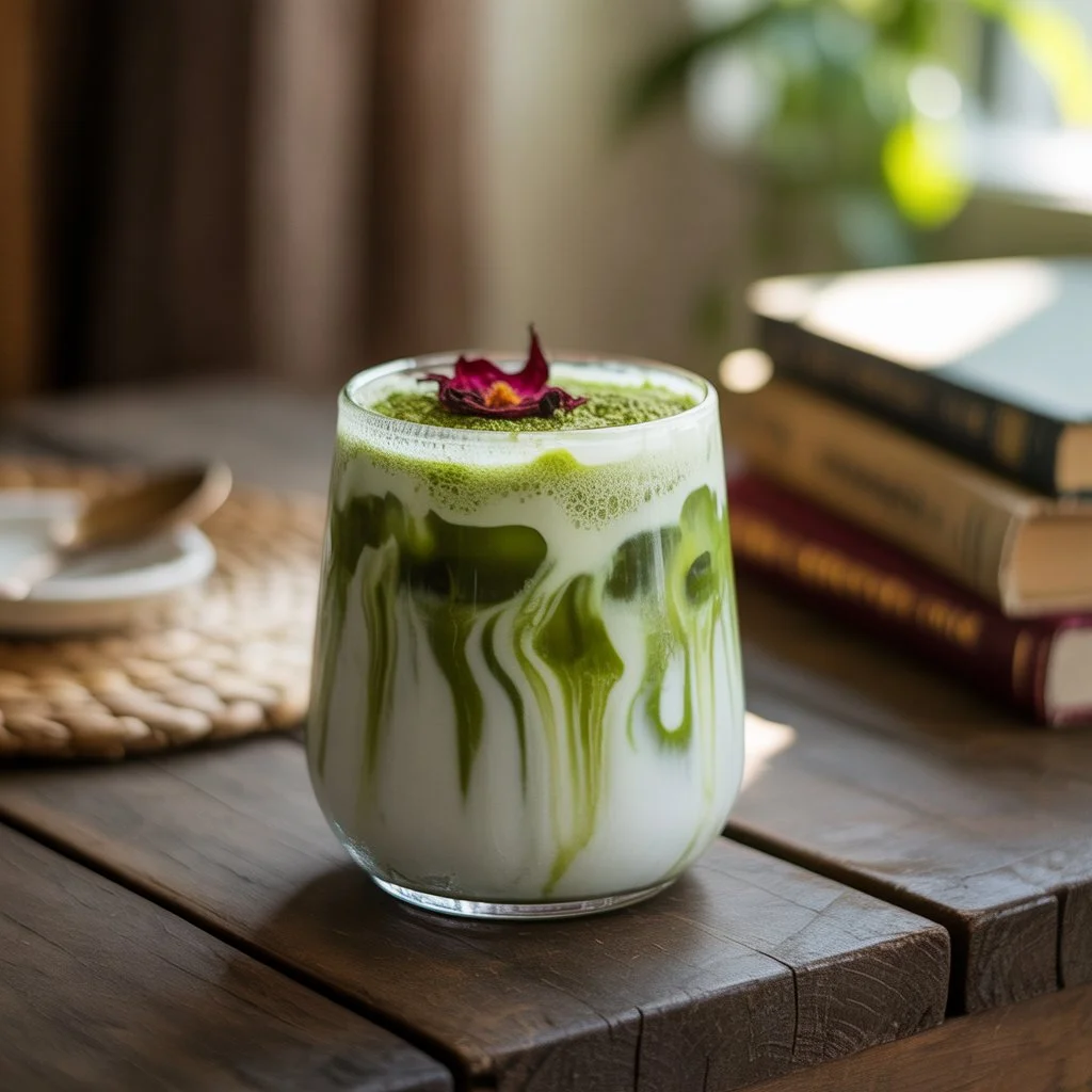 How To Make Iced Matcha Latte with Coconut Milk in 5 Minutes (So Easy!) image