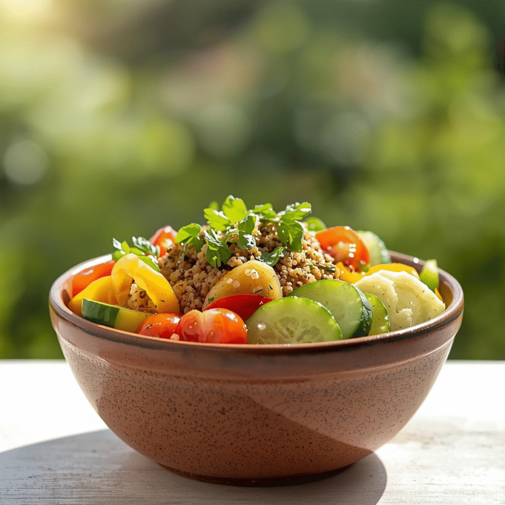 Easy Quinoa Summer Bowl You’ll Want to Eat All Season Long image