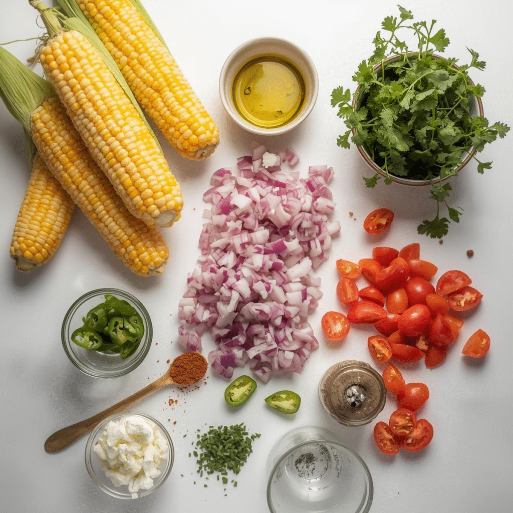 Grilled Corn Salad Fresh Summer Side Dish That Everyone Will Love image