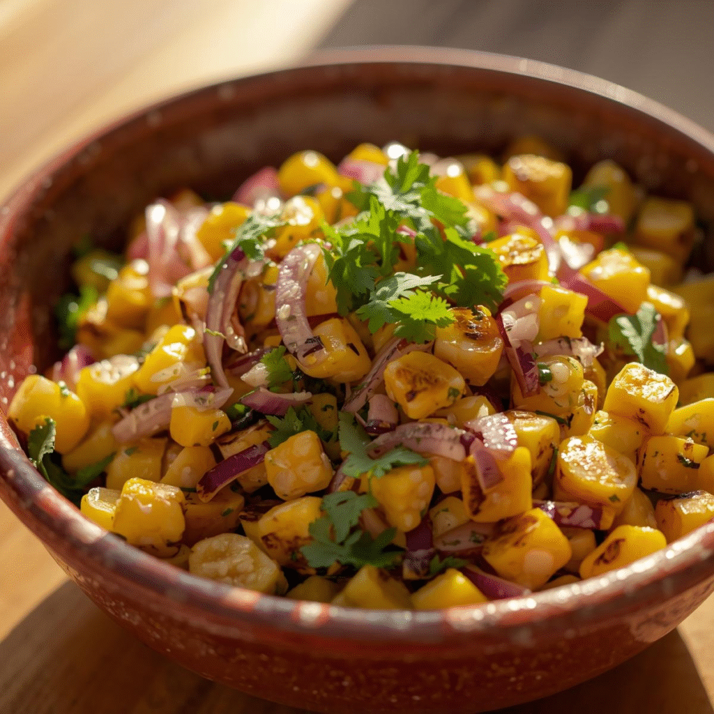 Grilled Corn Salad Fresh Summer Side Dish That Everyone Will Love image