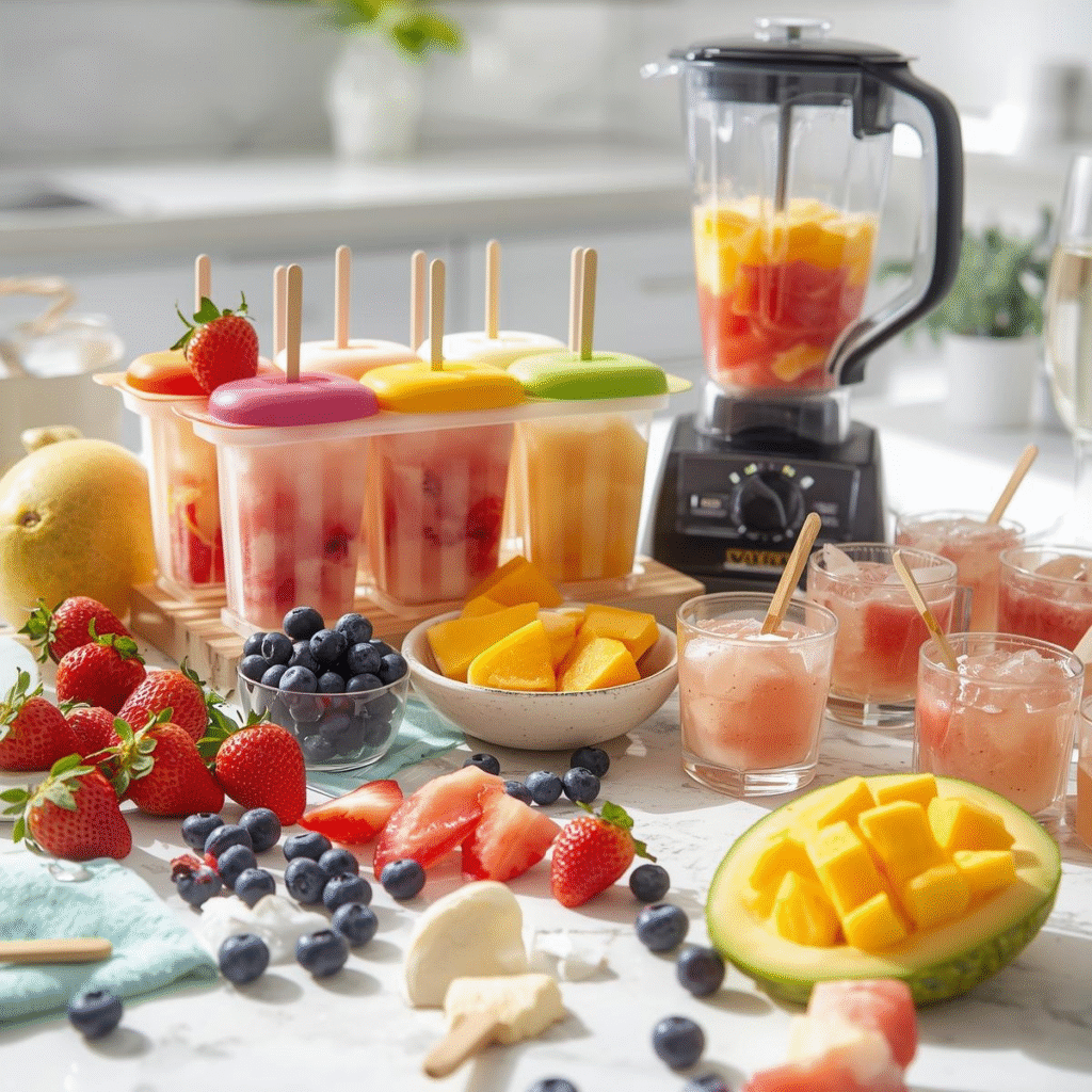 Healthy Homemade Fruit Popsicles: Easy Recipes Kids Will Love image
