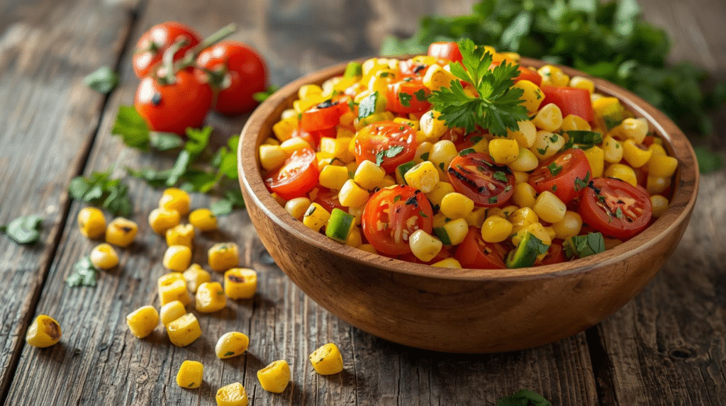 Grilled Corn Salad Fresh Summer Side Dish That Everyone Will Love image