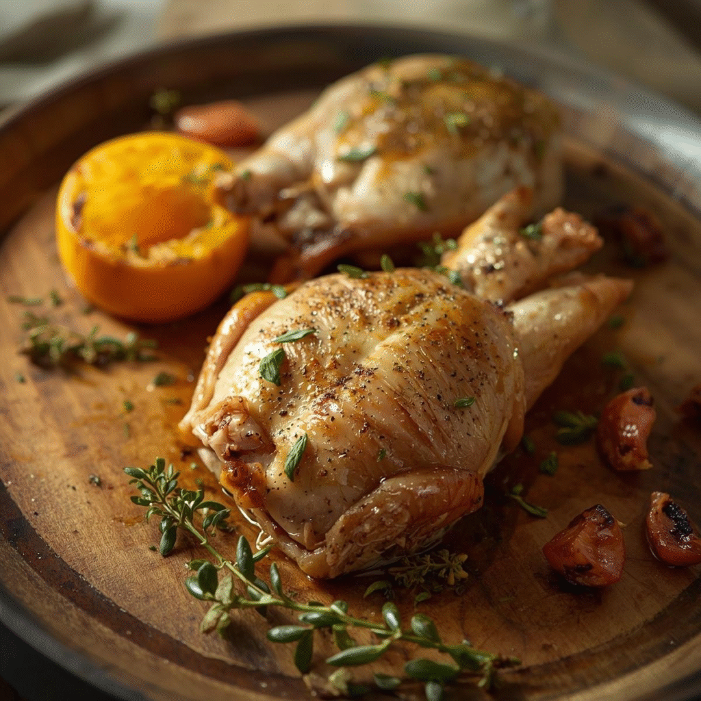 How To Make a Butterflied Quail With an Orange – You’ll Love This Flavor image