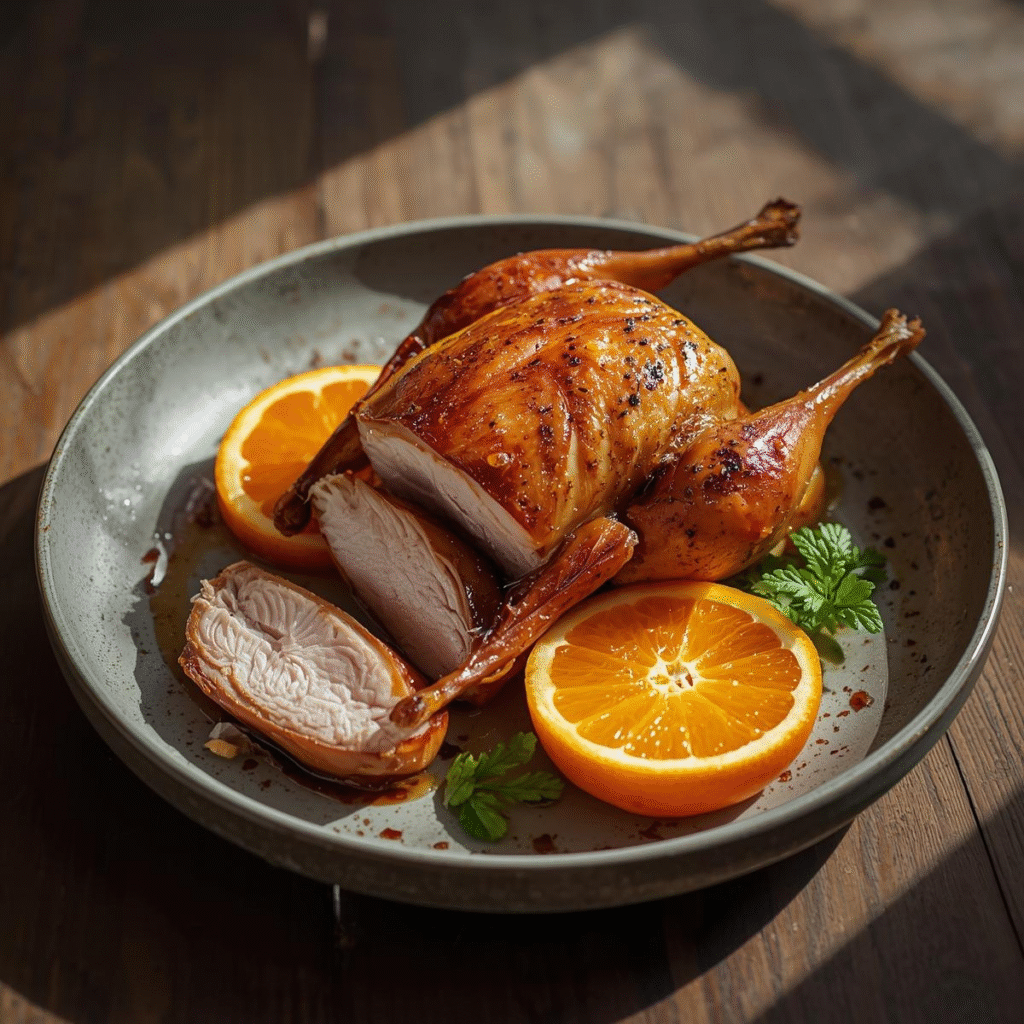 How To Make a Butterflied Quail With an Orange – You’ll Love This Flavor image