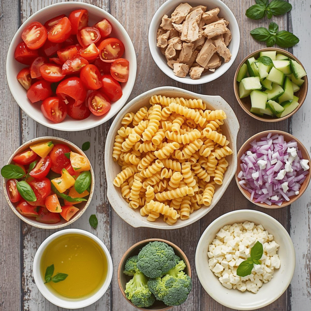 Best Cold Pasta Salad Recipe Quick Healthy and Make Ahead Friendly image