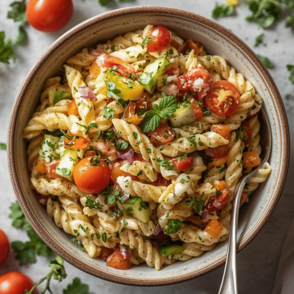 Best Cold Pasta Salad Recipe Quick Healthy and Make Ahead Friendly image