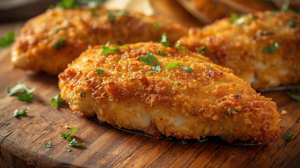 How To Make a Crispy Parmesan Chicken – You’ll Love in 35 Minutes image
