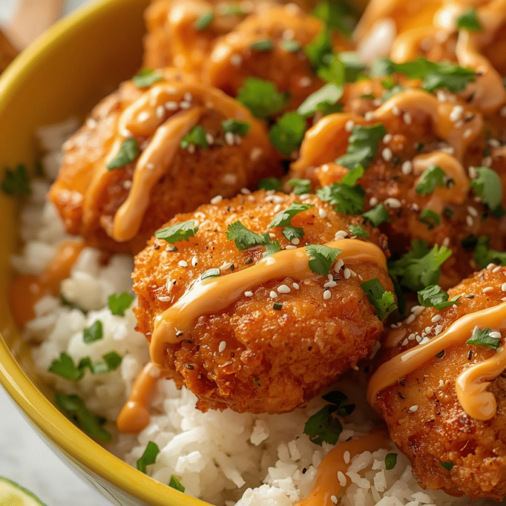 How To Make Crispy Bang Bang Salmon Bites Bowls – You’ll Love It image