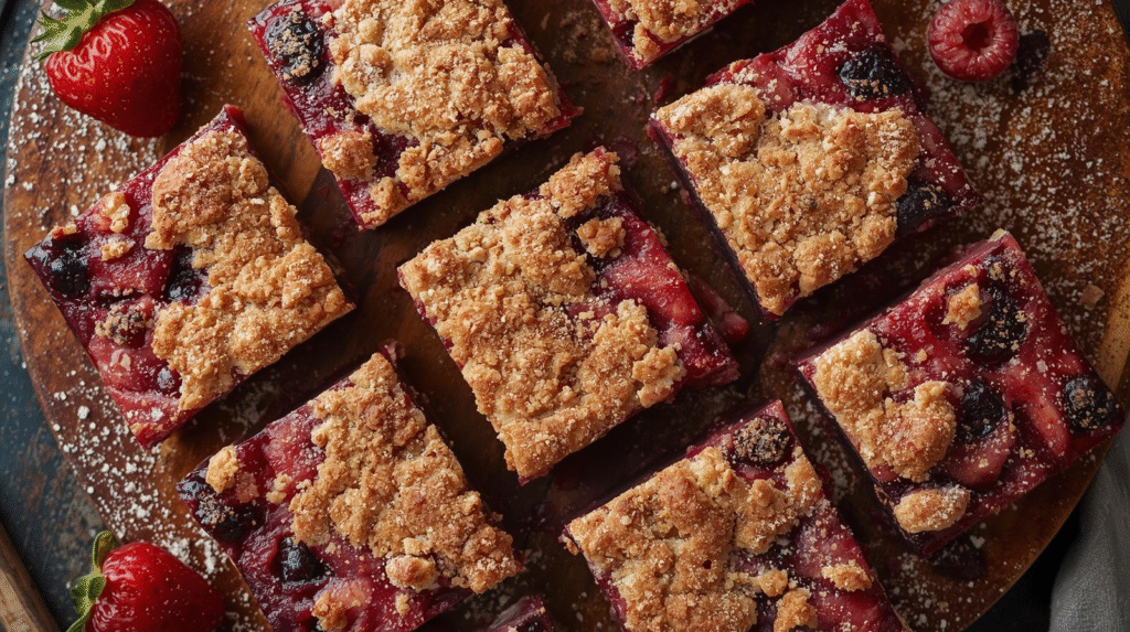 How to Make Berry Crumble Bars That Everyone Will Love image