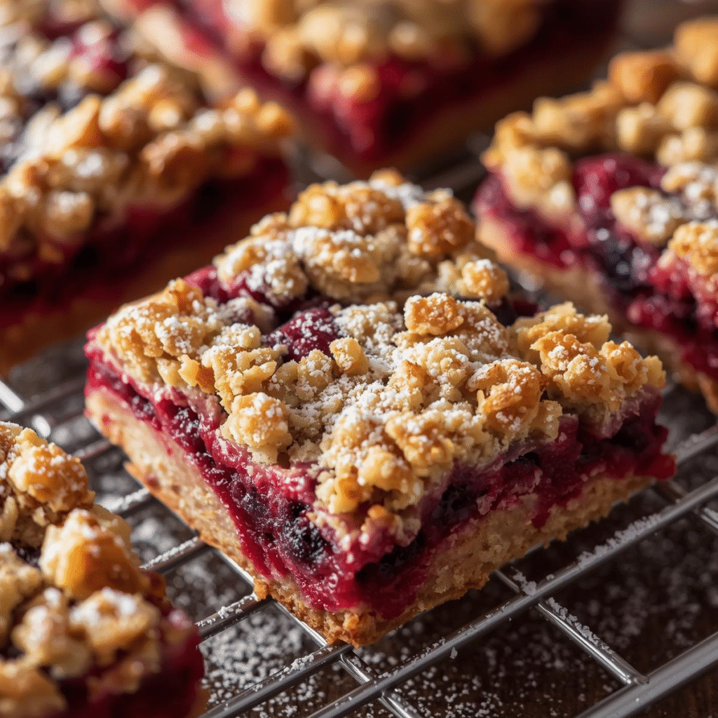 How to Make Berry Crumble Bars That Everyone Will Love image