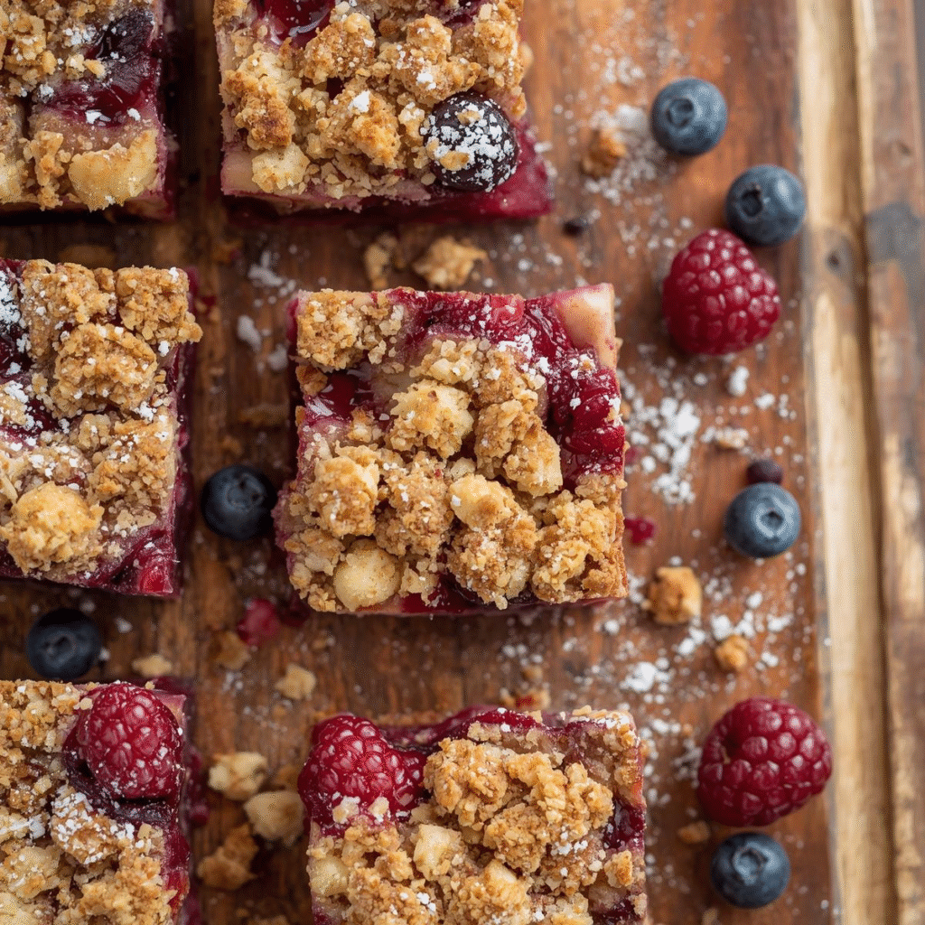 How to Make Berry Crumble Bars That Everyone Will Love image