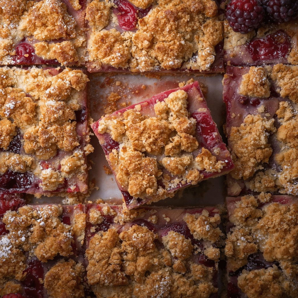 How to Make Berry Crumble Bars That Everyone Will Love image