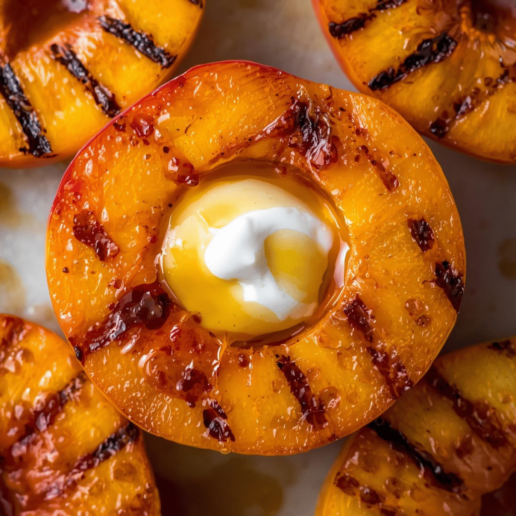 Grilled Peaches with Honey Yogurt: The Easy Elegant Summer Dessert You’ll Make in 12 Minutes image