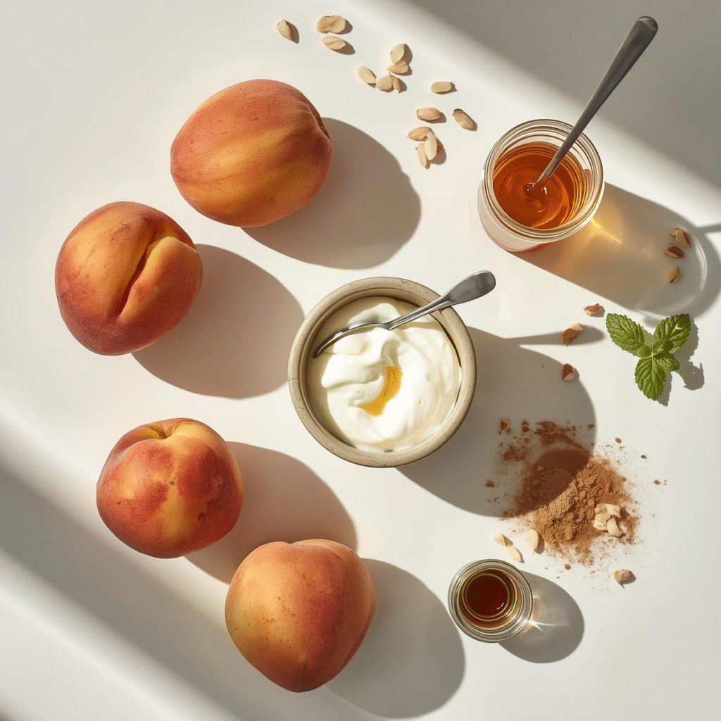 Grilled Peaches with Honey Yogurt: The Easy Elegant Summer Dessert You’ll Make in 12 Minutes image