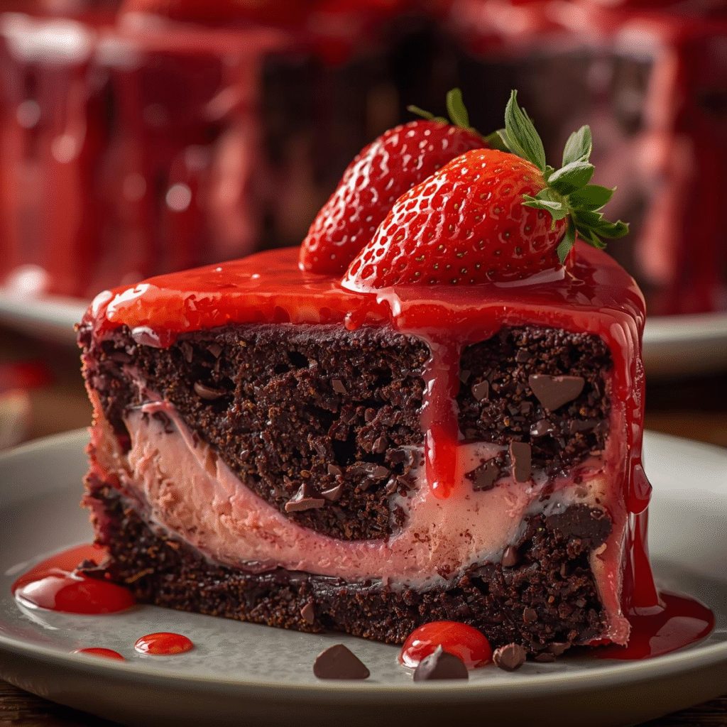 Best Strawberry Earthquake Cake Recipe You Will Love image