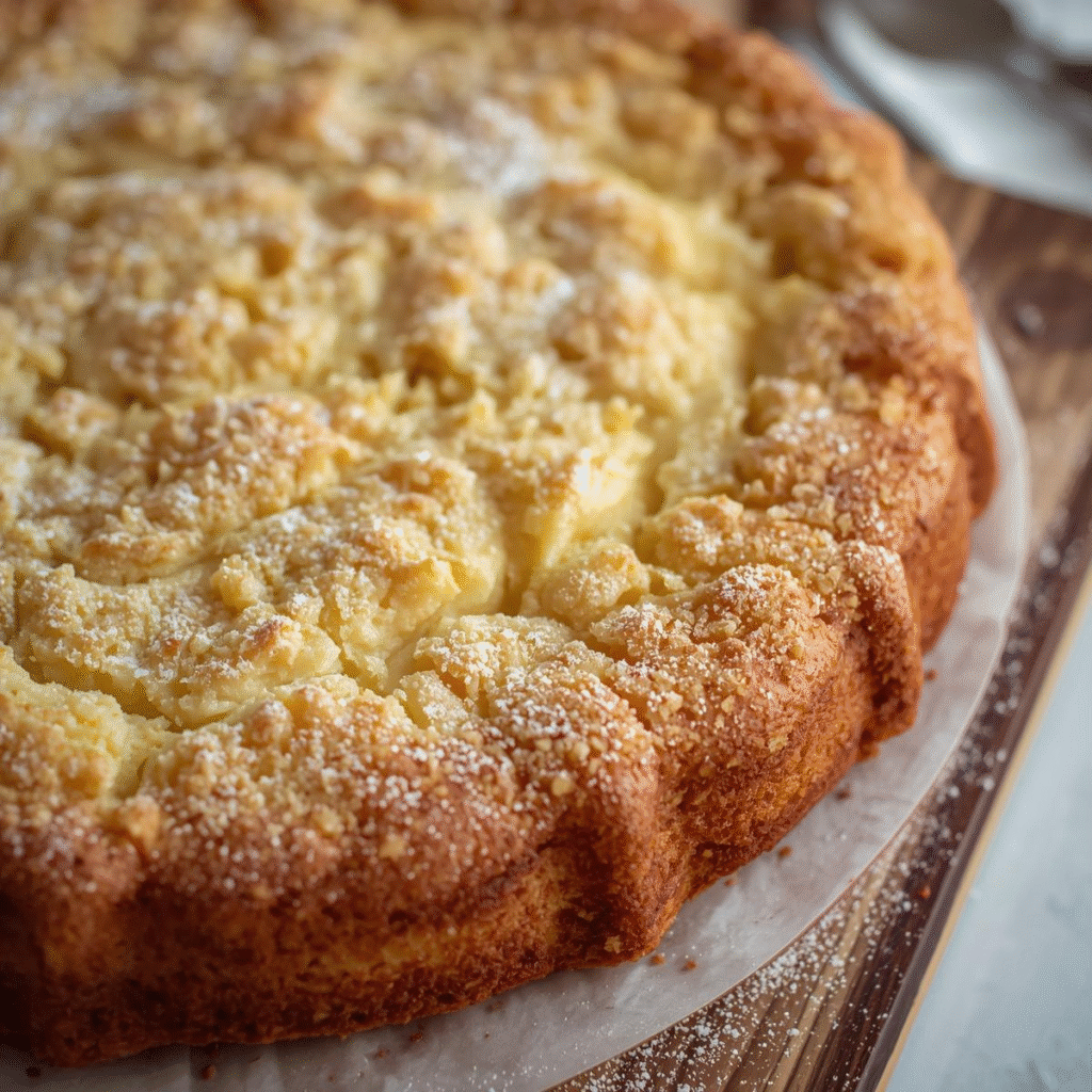 Lemon Cream Cheese Dump Cake That Will Blow Your Mind image