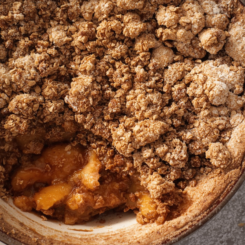 The Best Peach Crumble You’ll Make This Summer (No Fuss) image