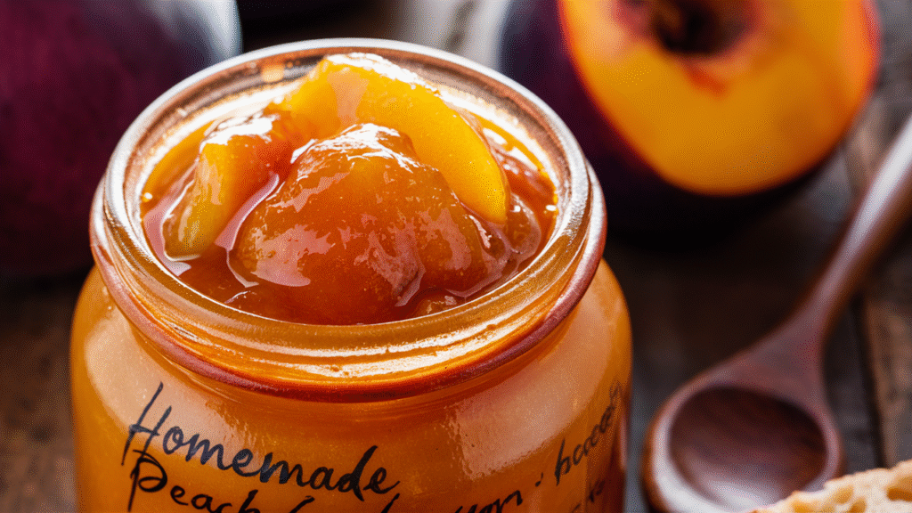 Perfect Homemade Peach Jam Recipe (5-Minute Version You’ll Love) image