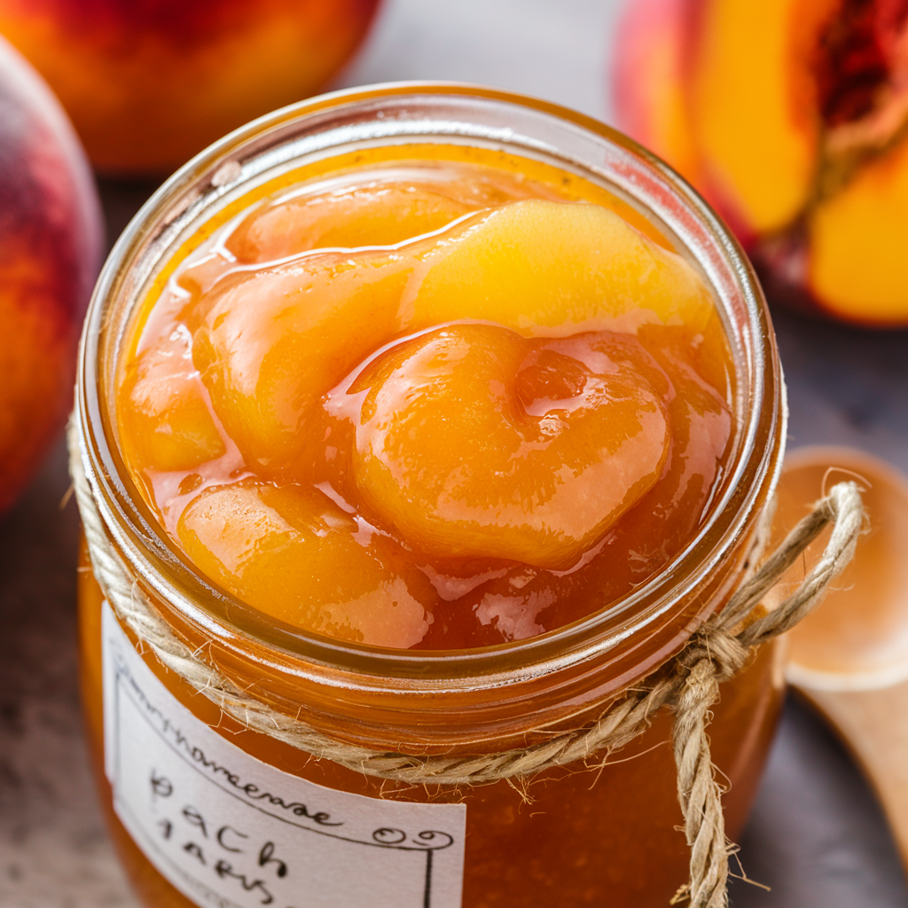 Perfect Homemade Peach Jam Recipe (5-Minute Version You’ll Love) image