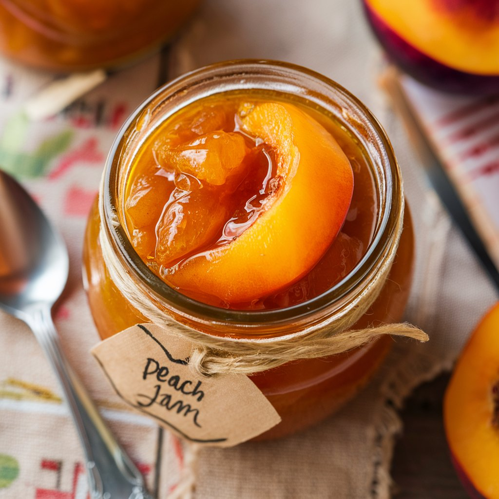 Perfect Homemade Peach Jam Recipe (5-Minute Version You’ll Love) image