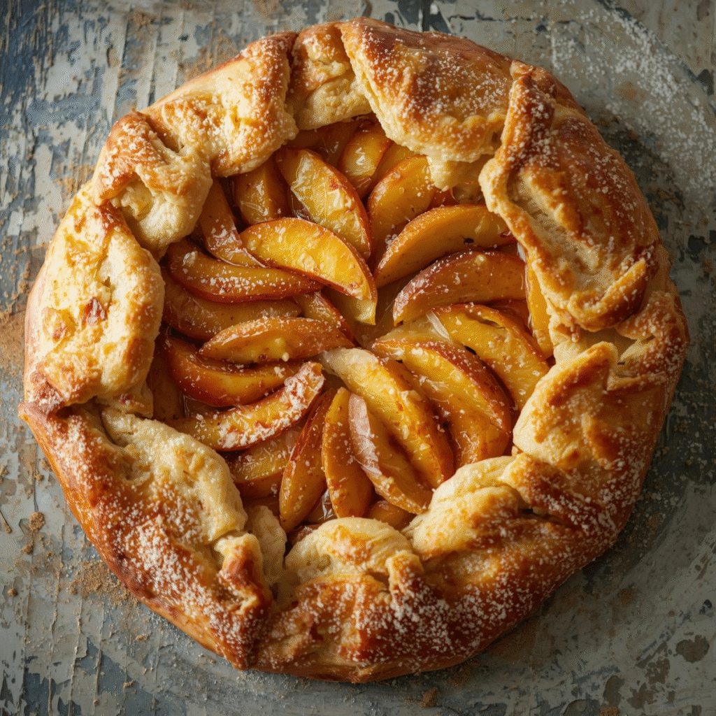 The Best Peach Galette Recipe You’ll Ever Try (So Easy Yet So Impressive) image