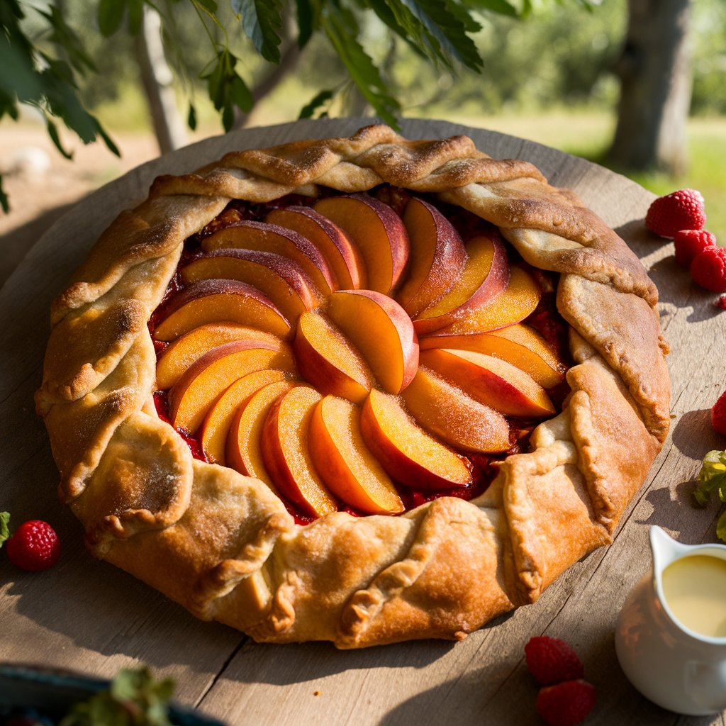 The Best Peach Galette Recipe You’ll Ever Try (So Easy Yet So Impressive) image