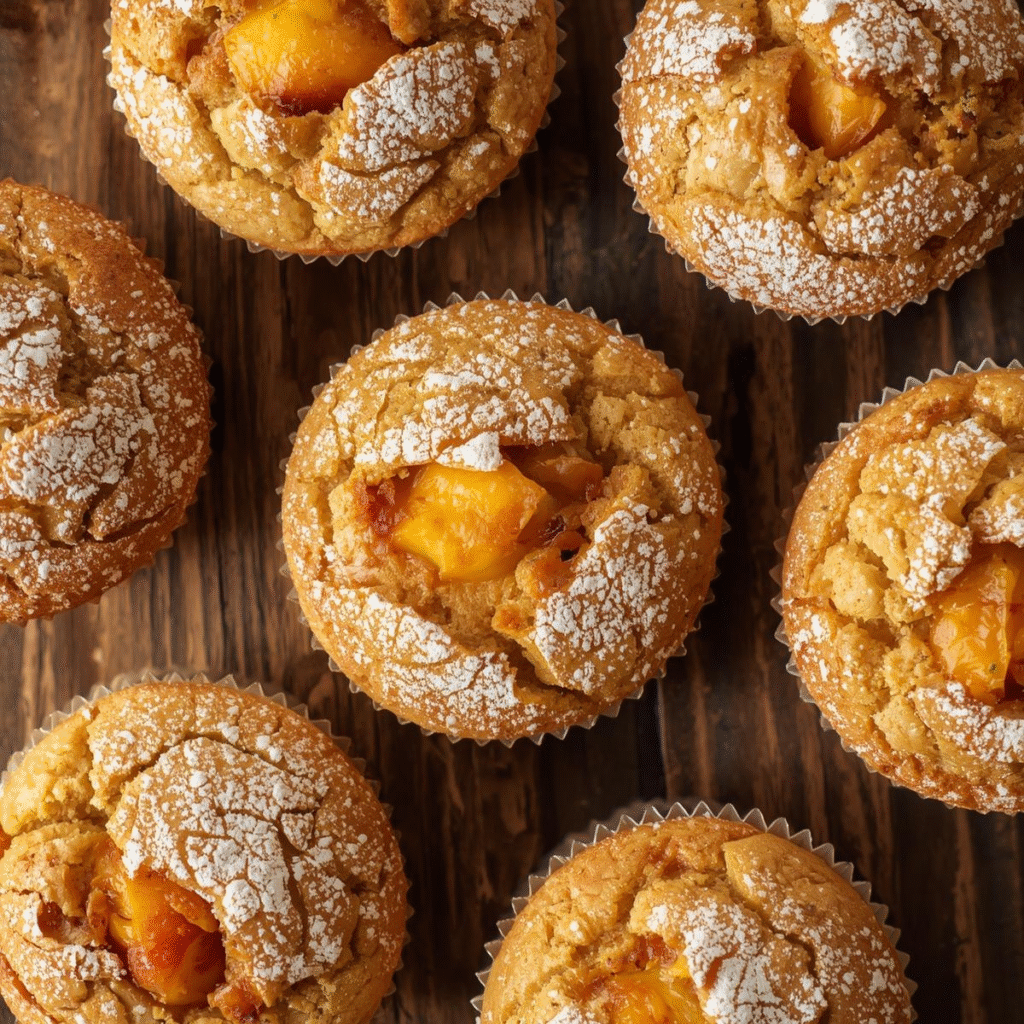 The Best Ever Peach Muffins You’ll Want to Bake Again and Again image