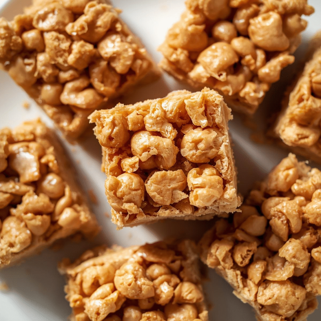 How to Make Peanut Butter Rice Crispy Treats (Easy & Delicious) image
