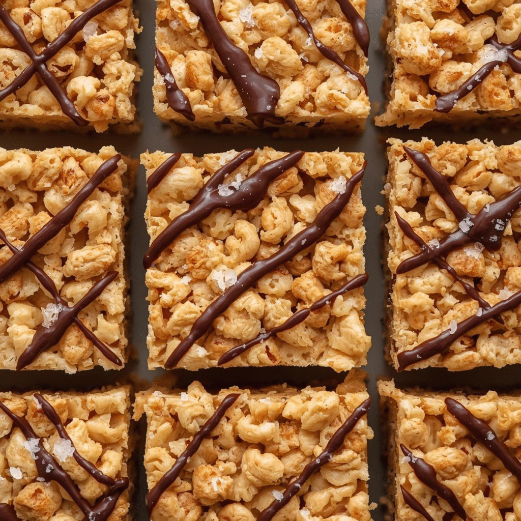 How to Make Peanut Butter Rice Crispy Treats (Easy & Delicious) image