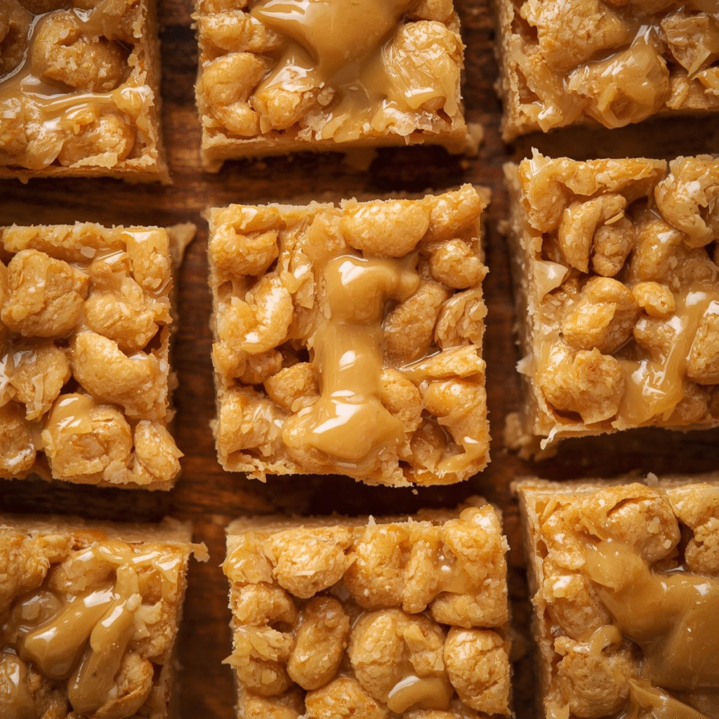How to Make Peanut Butter Rice Crispy Treats (Easy & Delicious) image