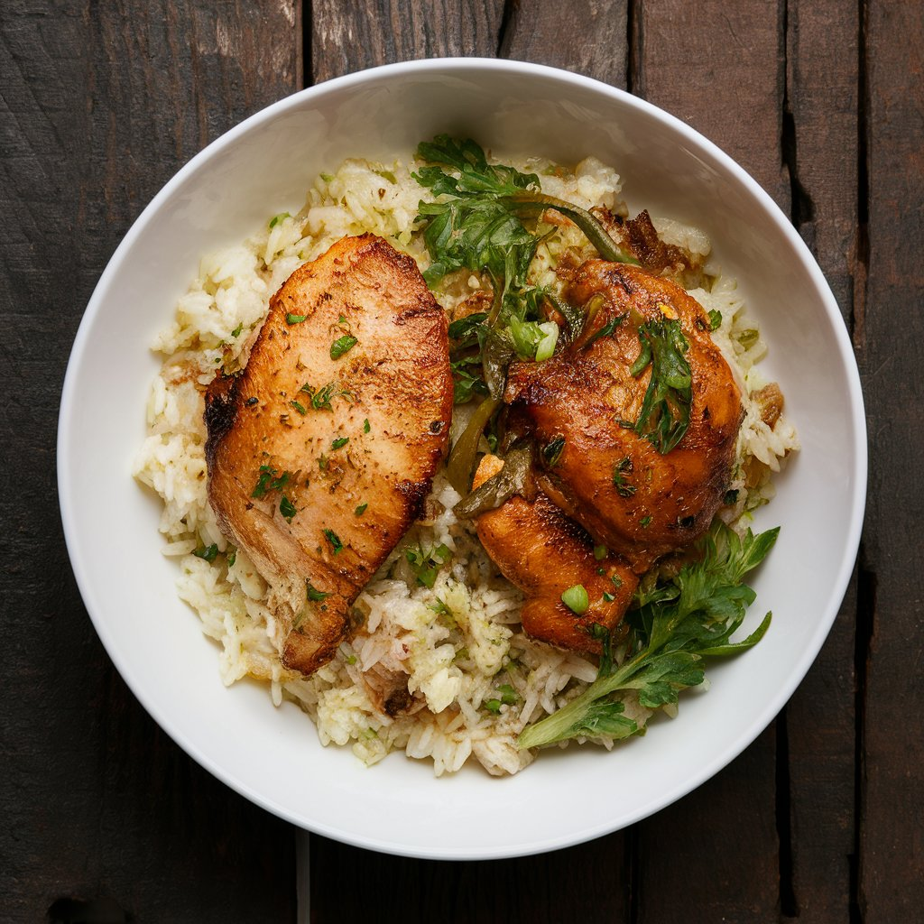 How to Make French Onion Chicken and Rice (Cheesy & Flavorful) image