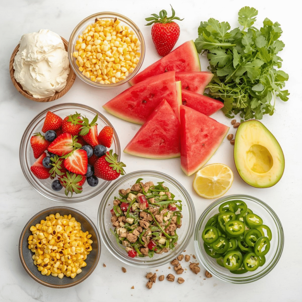 How to Make the Best Watermelon Salad Recipe – Fresh, Juicy & Healthy image