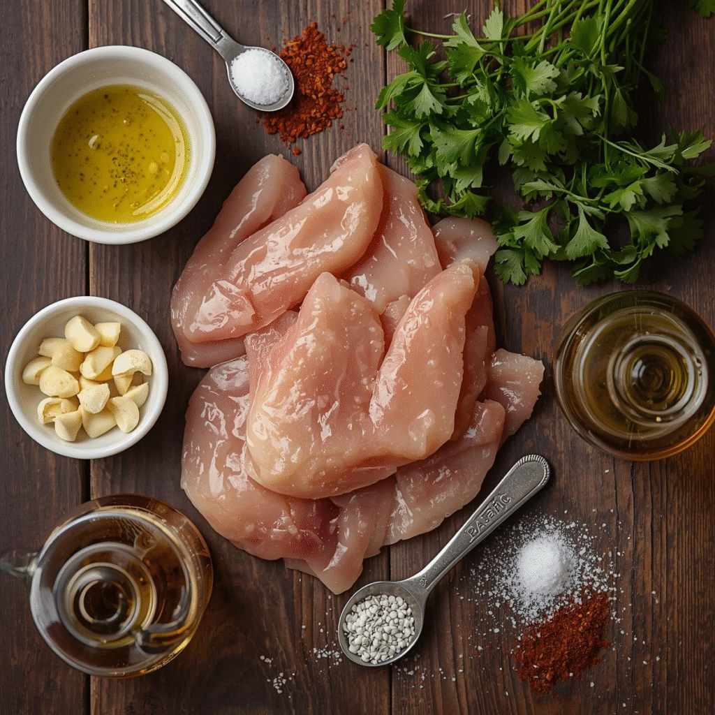 How to Make Garlic Butter Chicken with Creamy Parmesan Pasta in 40 Minutes image