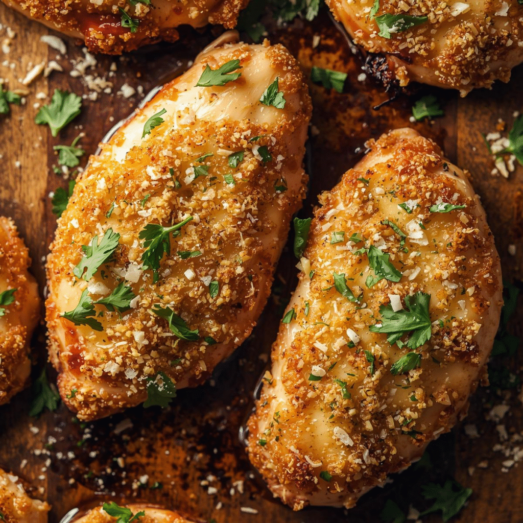 Easy Garlic Parmesan Chicken That’ll Make Your Kids Love Dinner in 25 Minutes image