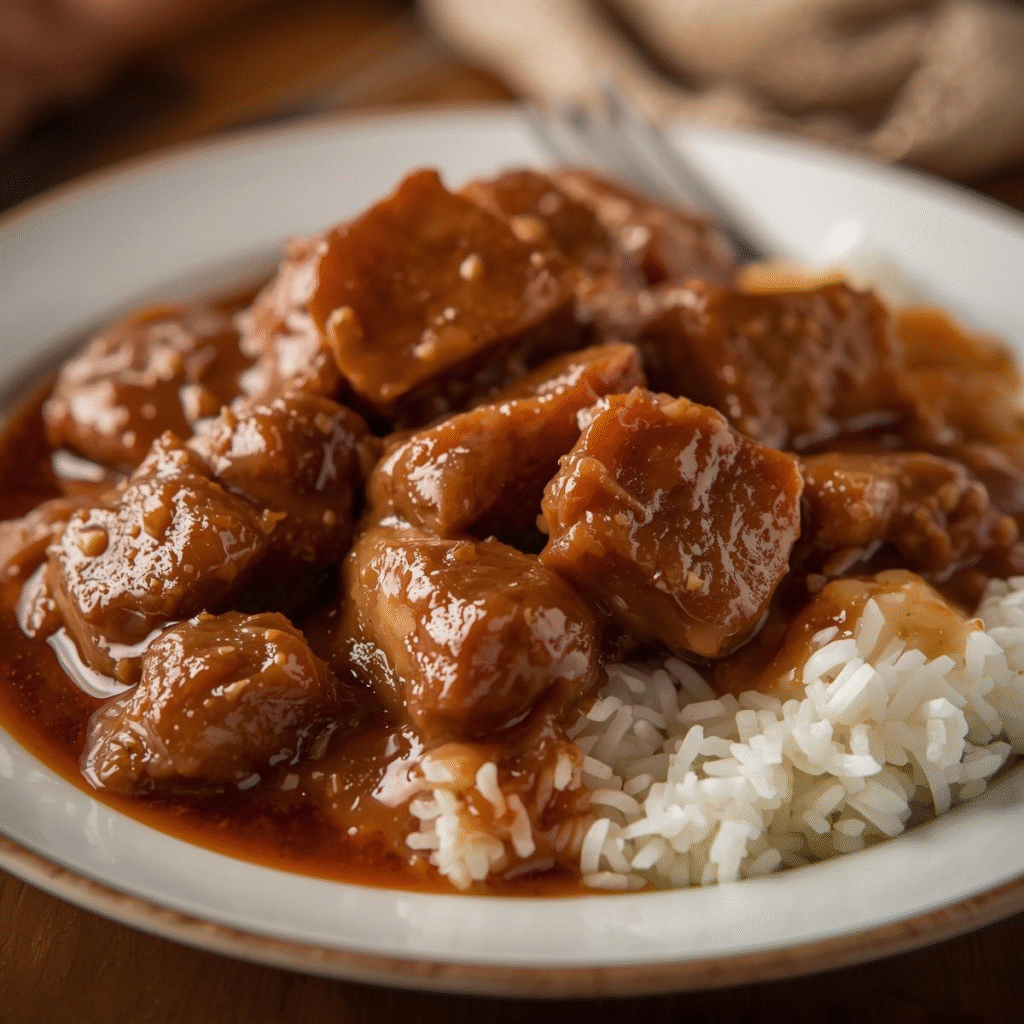 Tender Beef Tips and Savory Rice: A Recipe You’ll Love image