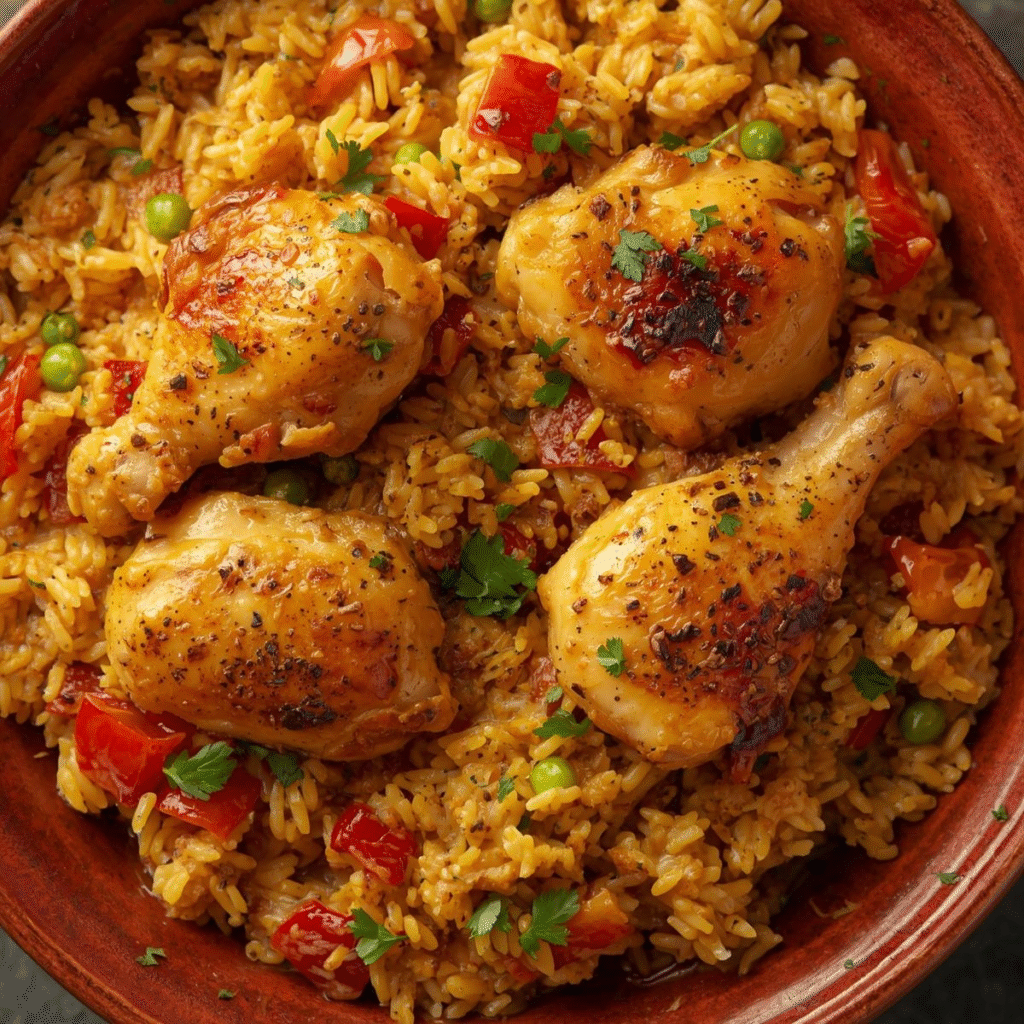 How to Make Authentic Spanish Chicken and Rice at Home image