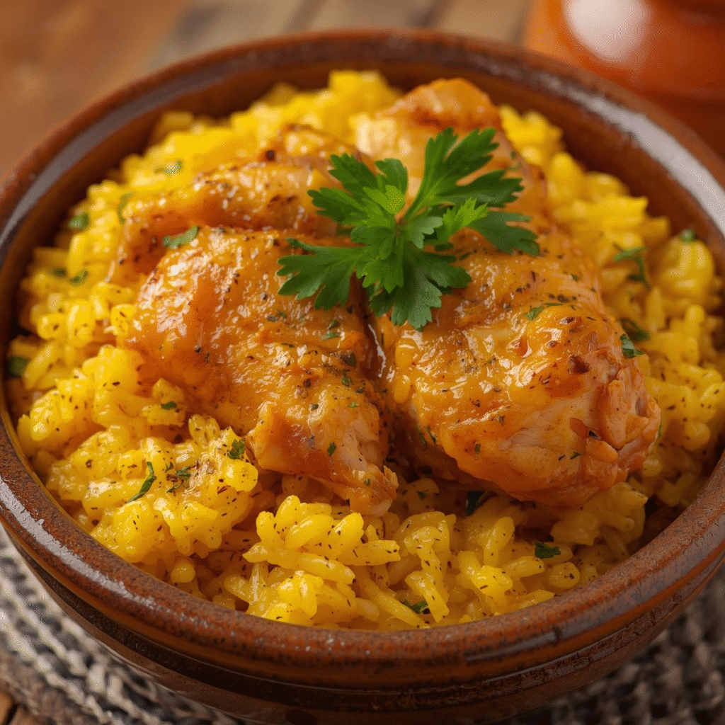 How to Make Authentic Spanish Chicken and Rice at Home image