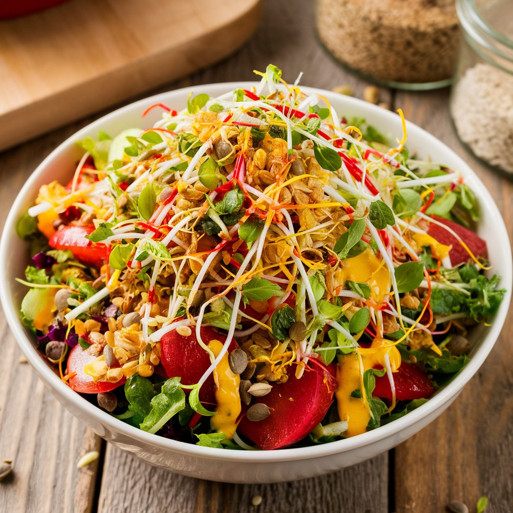 How to Make Sprouts Salad at Home | Simple & Nutritious Recipe image