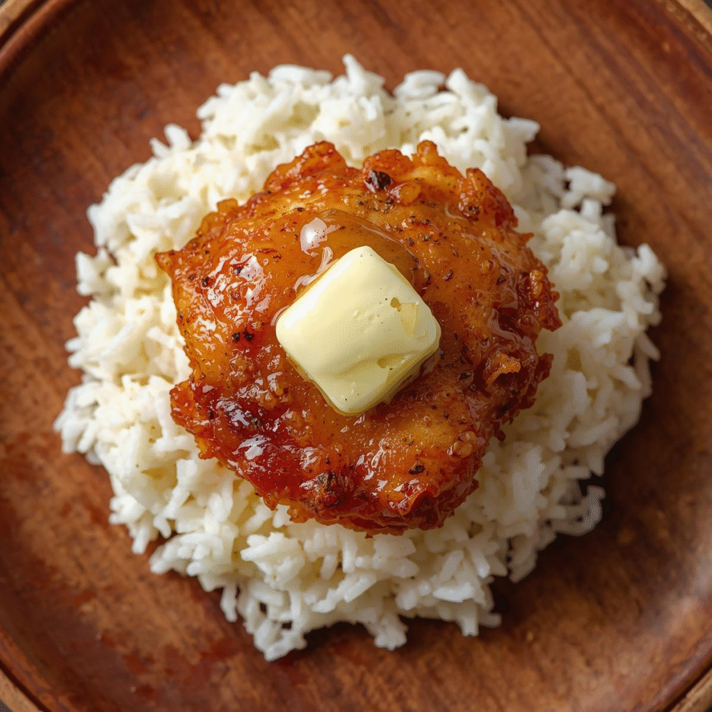 How to Make Stick of Butter Rice with Chicken: Easy One Pan Meal image