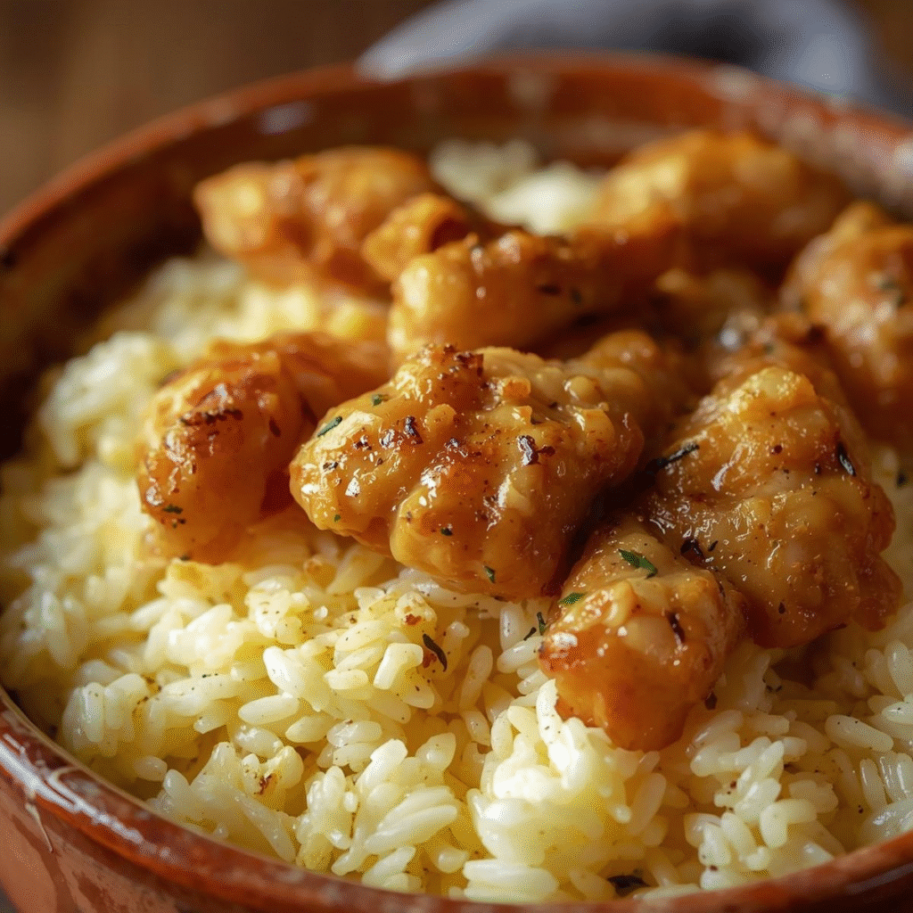 How to Make Stick of Butter Rice with Chicken: Easy One Pan Meal image