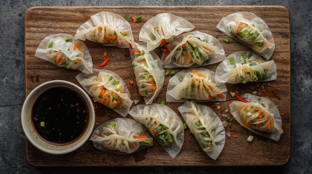 How to Make Crispy Rice Paper Dumplings at Home image