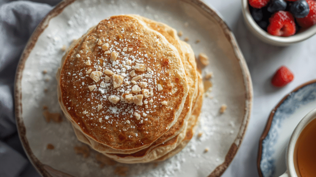 Fluffy Wheat Pancake Recipe (Healthy, Easy, and Perfect for Breakfast!) image