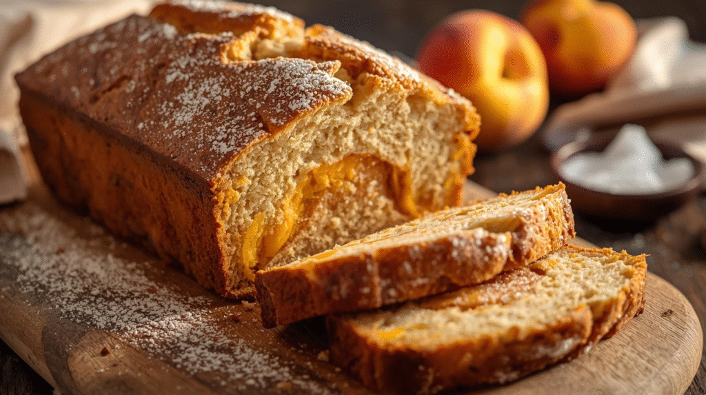 Easy Homemade Peach Bread Recipe That Stays Moist and Delicious image