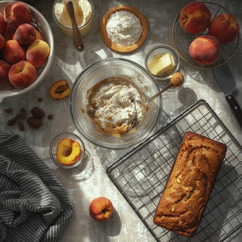Easy Homemade Peach Bread Recipe That Stays Moist and Delicious image