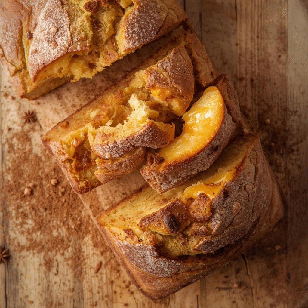Easy Homemade Peach Bread Recipe That Stays Moist and Delicious image